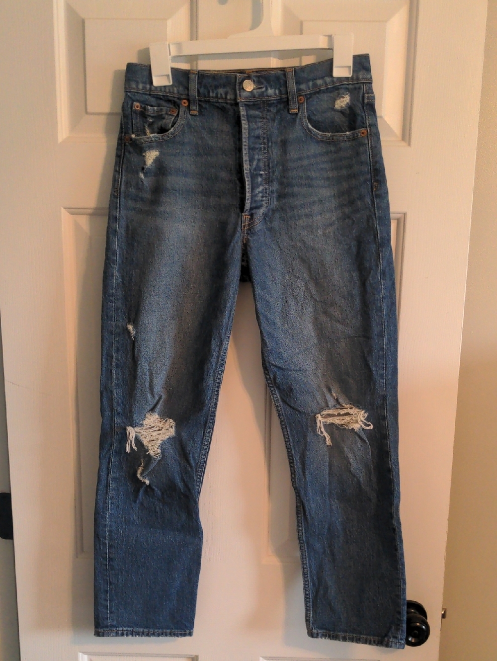 Gap Cheeky Straight High Rise Jeans Sz 28/6R